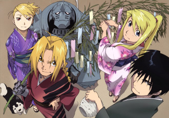 Картинка аниме fullmetal+alchemist стальной алхимик