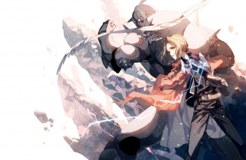 Картинка аниме fullmetal+alchemist стальной алхимик
