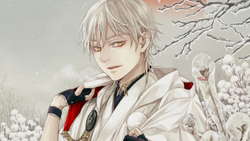 Картинка аниме touken+ranbu парень