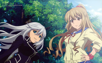 Картинка аниме strike+the+blood девушки