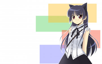 Картинка аниме oreimo фон взгляд девушка