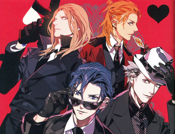 Обои картинки фото аниме, uta no prince-sama, парни