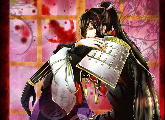 Обои картинки фото аниме, touken ranbu, парень