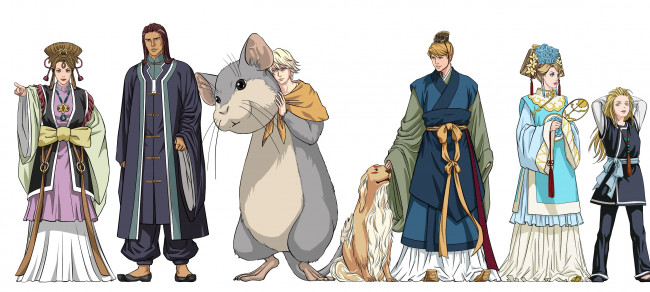 Обои картинки фото аниме, tiger and bunny, герои