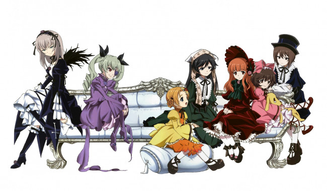 Обои картинки фото аниме, unknown,  другое, девушки