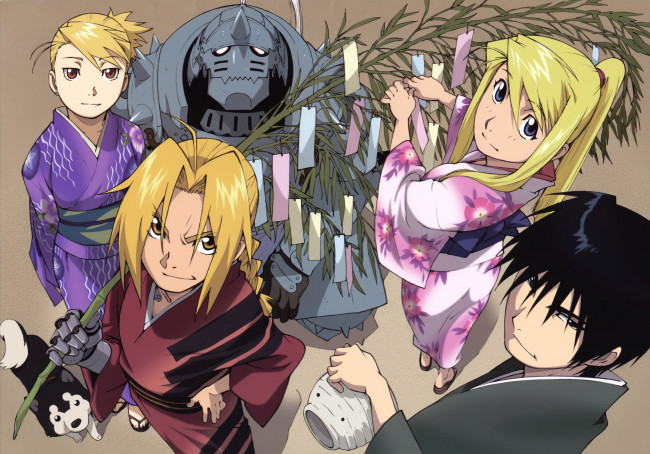 Обои картинки фото аниме, fullmetal alchemist, стальной, алхимик