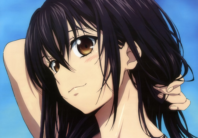 Обои картинки фото аниме, strike the blood, юкина
