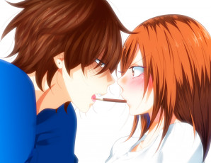 Картинка аниме namaikizakari двое