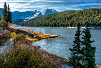 Картинка природа реки озера лес река тропинка горы