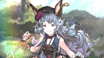 Картинка аниме granblue+fantasy девушка