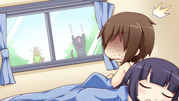 Картинка аниме lunaris+filia двое