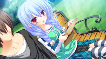 Картинка аниме lunaris+filia двое