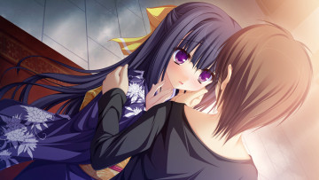 Картинка аниме lunaris+filia двое