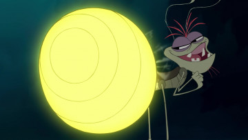 Картинка мультфильмы the+princess+and+the+frog светлячок насекомое