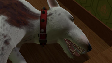 Картинка мультфильмы toy+story ошейник сон морда собака