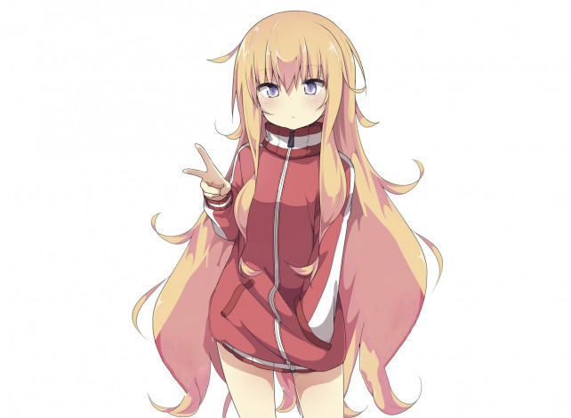 Обои картинки фото аниме, unknown,  другое, фон, взгляд, девушка