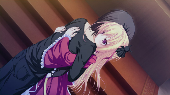 Обои картинки фото аниме, lunaris filia, двое