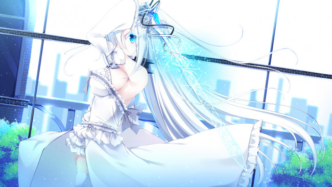 Обои картинки фото аниме, unknown,  другое, девушка