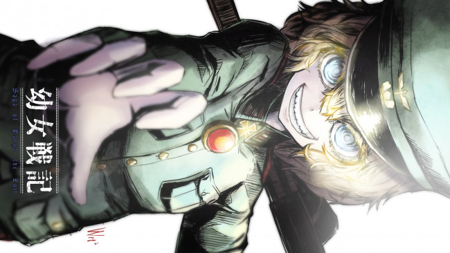 Обои картинки фото аниме, youjo senki, tanya, degurechaff