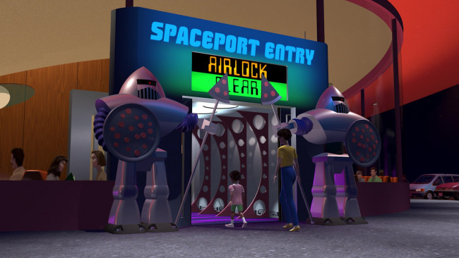 Обои картинки фото мультфильмы, toy story, робот, машина, мальчик, люди