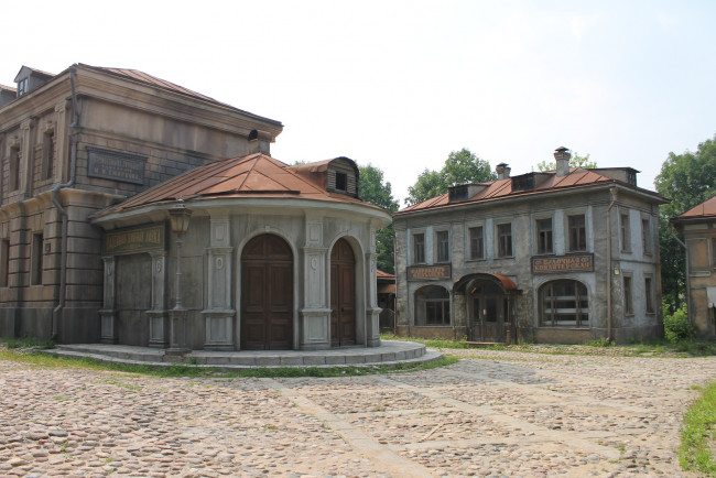 Обои картинки фото мосфильм, города, москва , россия, площадь