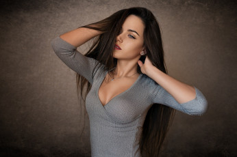 Картинка девушка девушки -unsort+ брюнетки темноволосые модель