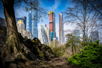 Картинка города -+панорамы простор