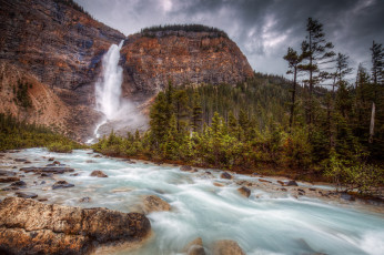 Картинка природа водопады простор