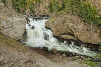 Картинка природа водопады простор