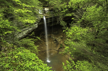 Картинка природа водопады простор