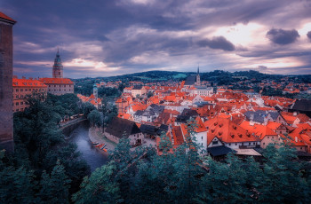 Картинка cesky+krumlov города -+панорамы простор