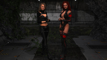 Картинка 3д+графика фантазия+ fantasy фон взгляд девушки