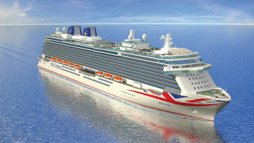 Картинка britannia корабли лайнеры круиз лайнер