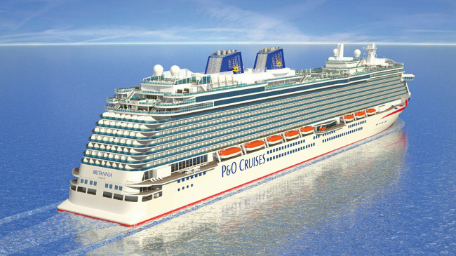 Обои картинки фото britannia, корабли, лайнеры, лайнер, круиз