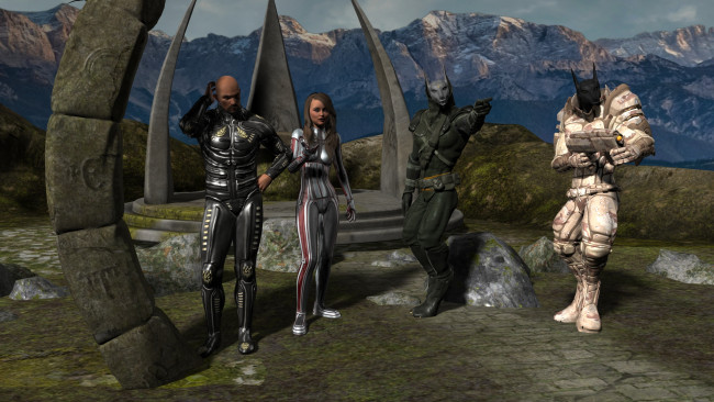 Обои картинки фото 3д графика, фантазия , fantasy, фон, взгляд, девушка