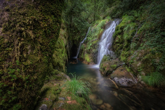 Обои картинки фото природа, водопады, простор