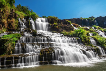 Картинка природа водопады простор