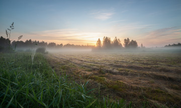 Картинка природа восходы закаты простор