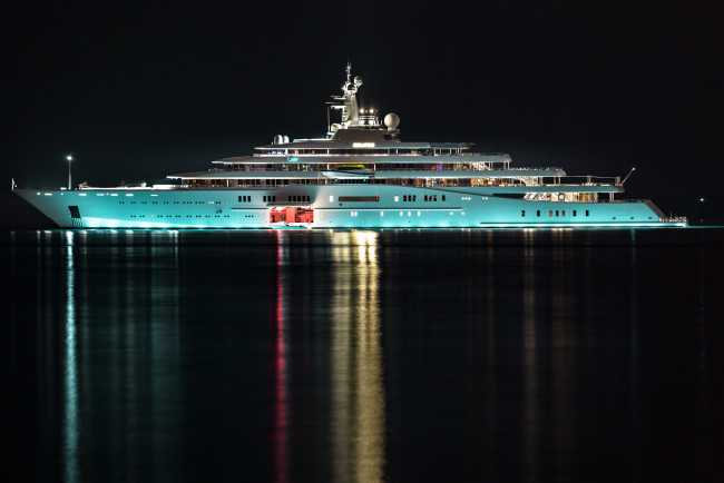 Обои картинки фото eclipse, корабли, яхты, суперяхта