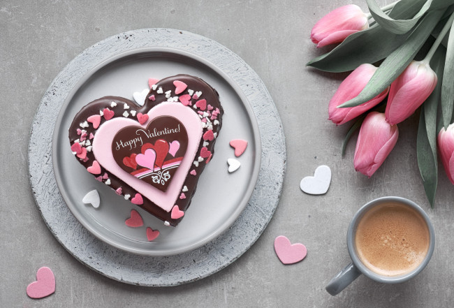 Обои картинки фото праздничные, день святого валентина,  сердечки,  любовь, фон, цветы