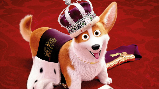 Обои картинки фото the queen`s corgi , 2019, мультфильмы, the queen`s corgi, королевский, корги, мультфильм, бельгия, сша