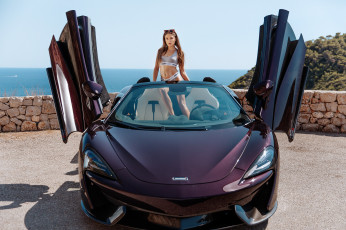 Картинка автомобили -авто+с+девушками talia mint mclaren