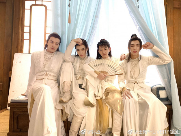 Обои картинки фото танец феникса, разное, знаменитости, ван, хаосюань, wang, hao, xuan