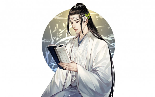 Обои картинки фото рисованное, кино,  мультфильмы, лань, ванцзи, книга