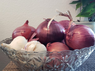 Картинка еда овощи лук чеснок