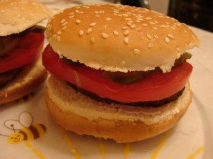 обоя еда, бутерброды, гамбургеры, канапе