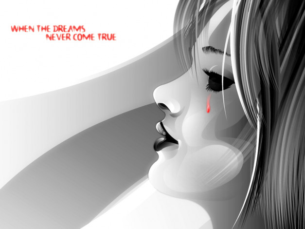 Обои картинки фото dead, dreams, векторная, графика