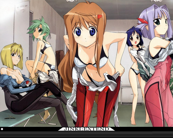 Обои картинки фото аниме, jinki, extend