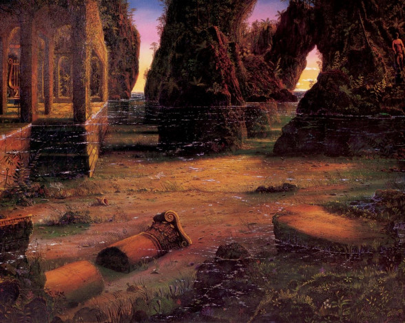 Обои картинки фото рисованные, природа