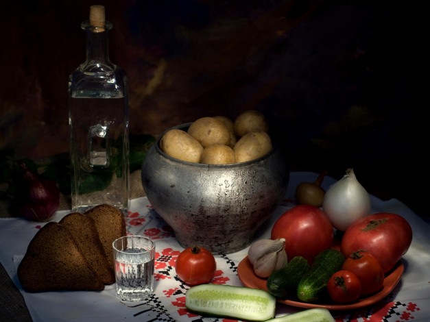 Обои картинки фото еда, натюрморт